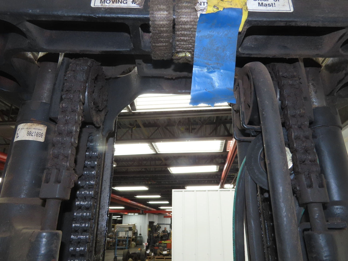 Hyster E30Z Forklift 3 Stage Mast 187" @ 2800LB From Hyster E30Z