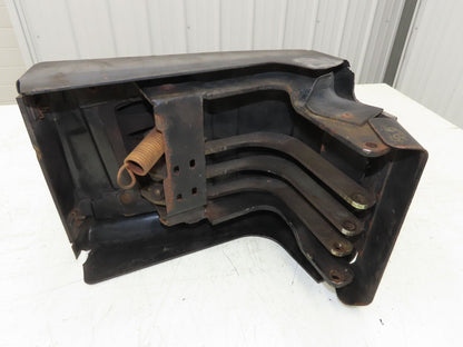 Hyster E60XM-33 Forklift Sideshift 3 Lever Controls And Model Label