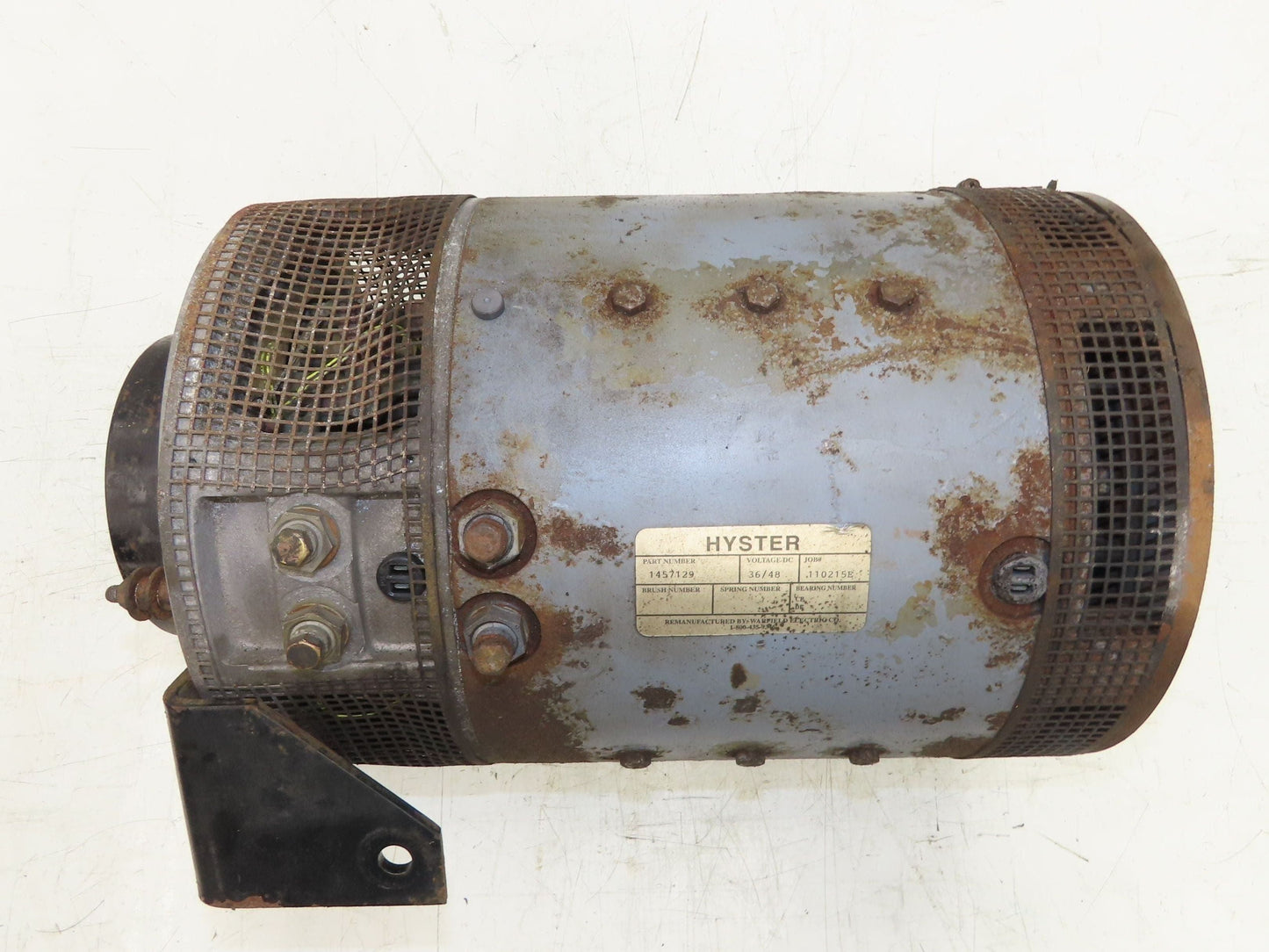 Hyster 1457129 E60XM-33 Forklift Traction Motor 36VDC