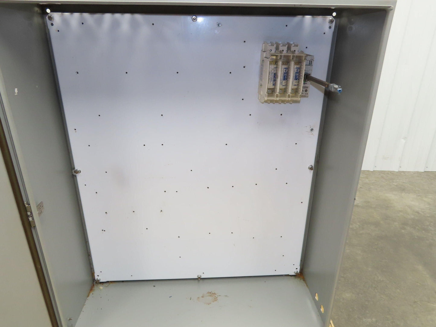 Wiegmann Electrical Enclosure 42x36x12" Control Panel 100A Disconnect