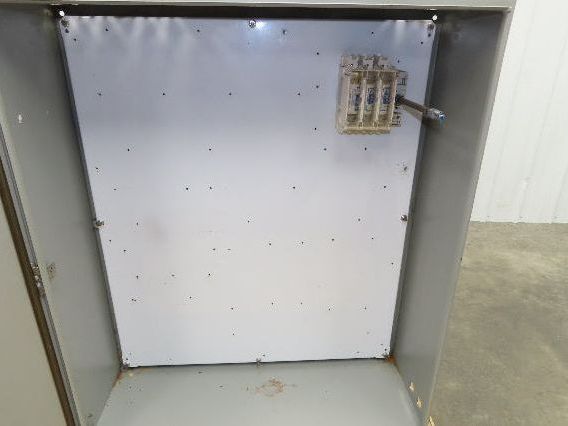 Wiegmann Electrical Enclosure 42x36x12" Control Panel 100A Disconnect