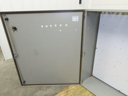 Wiegmann Electrical Enclosure 42x36x12" Control Panel 100A Disconnect