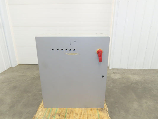Wiegmann Electrical Enclosure 42x36x12" Control Panel 100A Disconnect