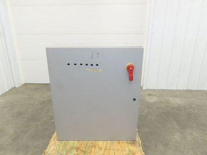 Wiegmann Electrical Enclosure 42x36x12" Control Panel 100A Disconnect