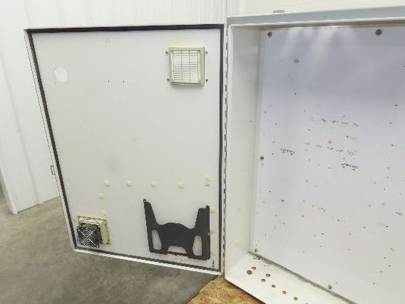 Hoffman A483612LP Electrical Enclosure 48x36x12" Wall Mount Control Panel Box