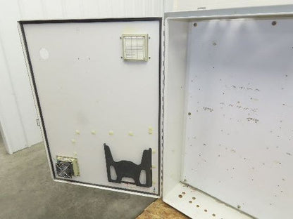 Hoffman A483612LP Electrical Enclosure 48x36x12" Wall Mount Control Panel Box
