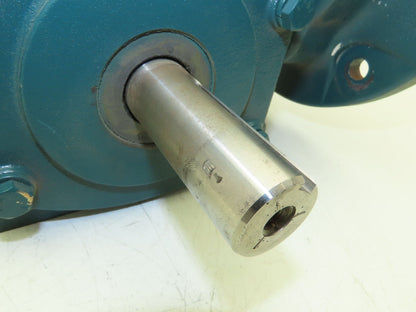 Dodge Tigear 2 26Q05LR18 Worm Gearbox 5:1 Reducer 350 RPM 7.3Hp 180TC Dual Shaft