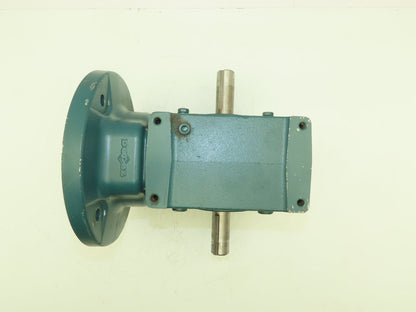 Dodge Tigear 2 26Q05LR18 Worm Gearbox 5:1 Reducer 350 RPM 7.3Hp 180TC Dual Shaft