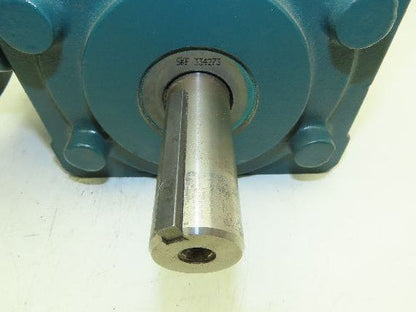 Dodge Tigear 2 26Q05LR18 Worm Gearbox 5:1 Reducer 350 RPM 7.3Hp 180TC Dual Shaft