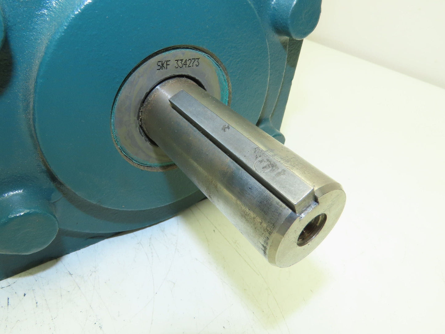 Dodge Tigear 2 26Q05LR18 Worm Gearbox 5:1 Reducer 350 RPM 7.3Hp 180TC Dual Shaft