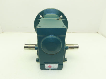 Dodge Tigear 2 26Q05LR18 Worm Gearbox 5:1 Reducer 350 RPM 7.3Hp 180TC Dual Shaft