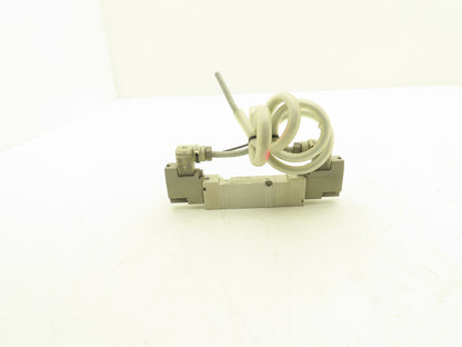 SMC SY7340-5DZ Solenoid Valve 3 Position Closed Center Pilot With Manifold 24VDC