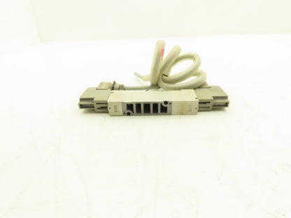 SMC SY7340-5DZ Solenoid Valve 3 Position Closed Center Pilot With Manifold 24VDC