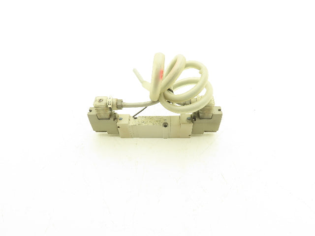 SMC SY7340-5DZ Solenoid Valve 3 Position Closed Center Pilot With Manifold 24VDC