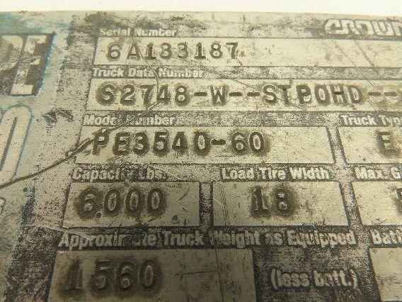 Crown PE 3000 Series PE3540-60 Pallet Jack Hydraulic Cylinder 6"Stroke 2.5"Bore