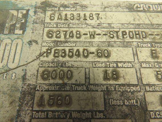 Crown PE 3000 Series PE3540-60 Pallet Jack Brake Housing