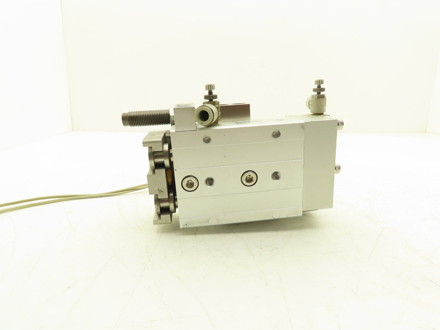 SMC MXQ25L-20BSR Pneumatic Air Slide Table Guided Cylinder 25mm Bore 20mm Stroke