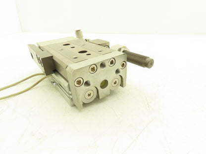 SMC MXQ25L-20BSR Pneumatic Air Slide Table Guided Cylinder 25mm Bore 20mm Stroke