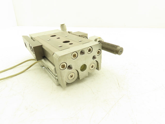 SMC MXQ25L-20BSR Pneumatic Air Slide Table Guided Cylinder 25mm Bore 20mm Stroke