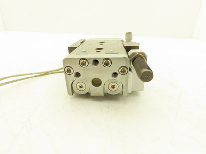 SMC MXQ25L-20BSR Pneumatic Air Slide Table Guided Cylinder 25mm Bore 20mm Stroke