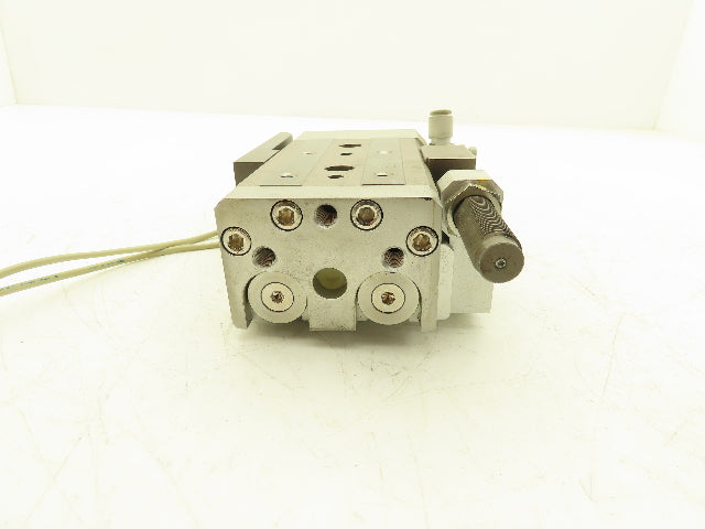 SMC MXQ25L-20BSR Pneumatic Air Slide Table Guided Cylinder 25mm Bore 20mm Stroke