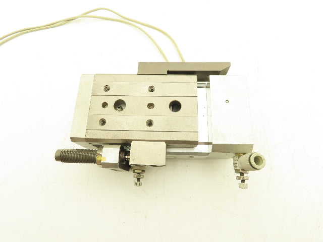 SMC MXQ25L-20BSR Pneumatic Air Slide Table Guided Cylinder 25mm Bore 20mm Stroke