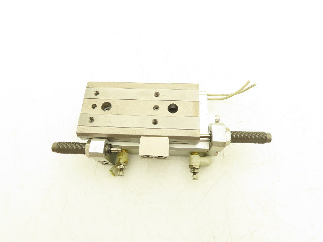 SMC MXQ25L-50B Pneumatic Air Slide Table Guided Cylinder 25mm Bore 50mm Stroke