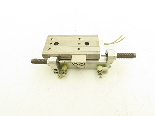 SMC MXQ25L-50B Pneumatic Air Slide Table Guided Cylinder 25mm Bore 50mm Stroke