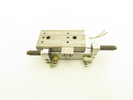 SMC MXQ25L-50B Pneumatic Air Slide Table Guided Cylinder 25mm Bore 50mm Stroke