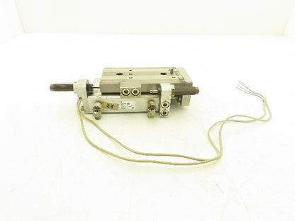 SMC MXQ25-50B Pneumatic Air Slide Table Guided Cylinder 25mm Bore 50mm Stroke