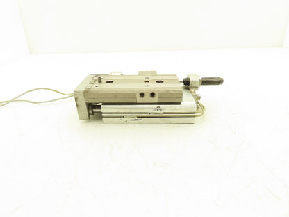SMC MXQ25-50B Pneumatic Air Slide Table Guided Cylinder 25mm Bore 50mm Stroke