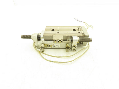 SMC MXQ25-50B Pneumatic Air Slide Table Guided Cylinder 25mm Bore 50mm Stroke