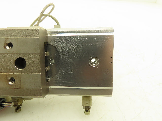 SMC MXQ25L-75BS Pneumatic Air Slide Table Guided Cylinder 75mm Stroke *Read*