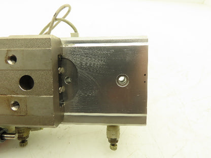 SMC MXQ25L-75BS Pneumatic Air Slide Table Guided Cylinder 75mm Stroke *Read*