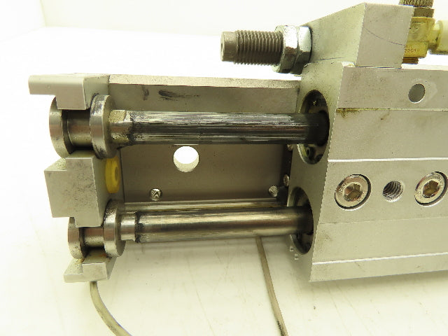 SMC MXQ25L-75BS Pneumatic Air Slide Table Guided Cylinder 75mm Stroke *Read*