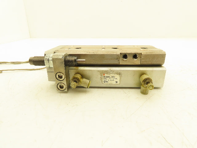 SMC MXQ25L-75BS Pneumatic Air Slide Table Guided Cylinder 75mm Stroke *Read*
