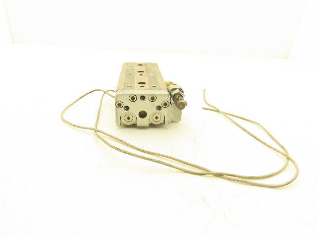 SMC MXQ25L-75BS Pneumatic Air Slide Table Guided Cylinder 75mm Stroke *Read*