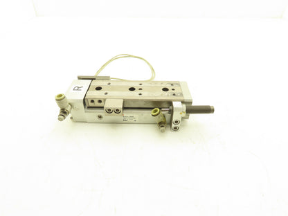 SMC MXQ20-75BSR Pneumatic Air Slide Table End Lock Cylinder 20mm x 75mm Stroke