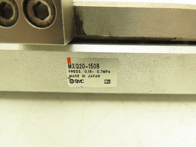 SMC MXQ20-150B Pneumatic Air Slide Table Guided Cylinder 20mm Bore 150mm Stroke
