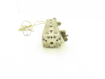 SMC MXQ20L-125B Pneumatic Air Slide Table Guided Cylinder 20mm Bore 125mm Stroke