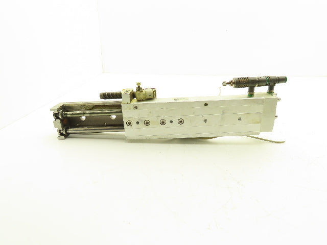 SMC MXQ20L-125BSR Pneumatic Air Slide Table End Lock Cylinder 125mm Stroke