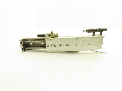 SMC MXQ20L-125BSR Pneumatic Air Slide Table End Lock Cylinder 125mm Stroke