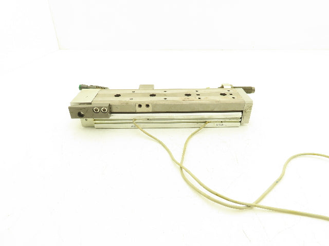 SMC MXQ20L-125BSR Pneumatic Air Slide Table End Lock Cylinder 125mm Stroke