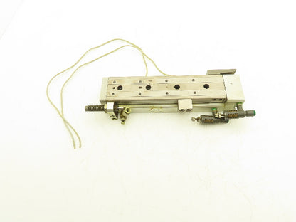 SMC MXQ20L-125BSR Pneumatic Air Slide Table End Lock Cylinder 125mm Stroke