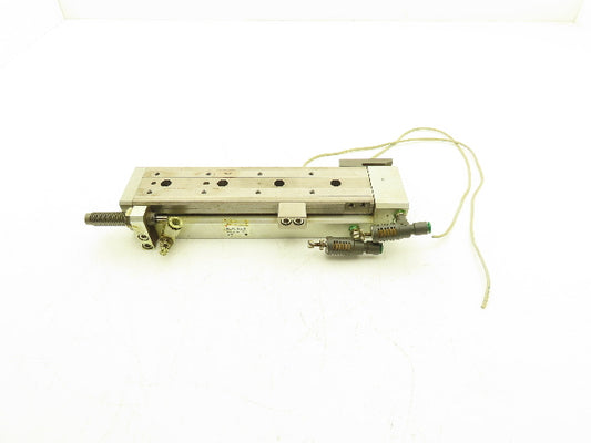 SMC MXQ20L-125BSR Pneumatic Air Slide Table End Lock Cylinder 125mm Stroke