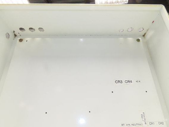 Hoffman A303008LP Electrical Enclosure Control Panel 30x30x8" Backplate