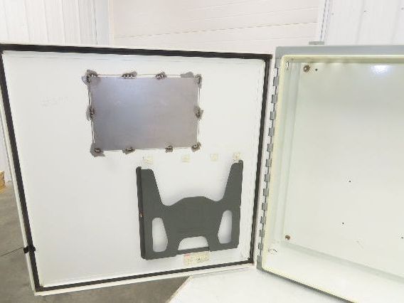 Hoffman A303008LP Electrical Enclosure Control Panel 30x30x8" Backplate