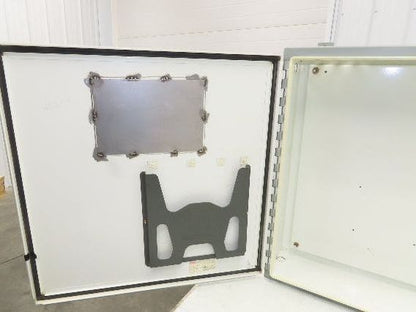 Hoffman A303008LP Electrical Enclosure Control Panel 30x30x8" Backplate