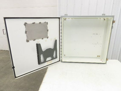 Hoffman A303008LP Electrical Enclosure Control Panel 30x30x8" Backplate