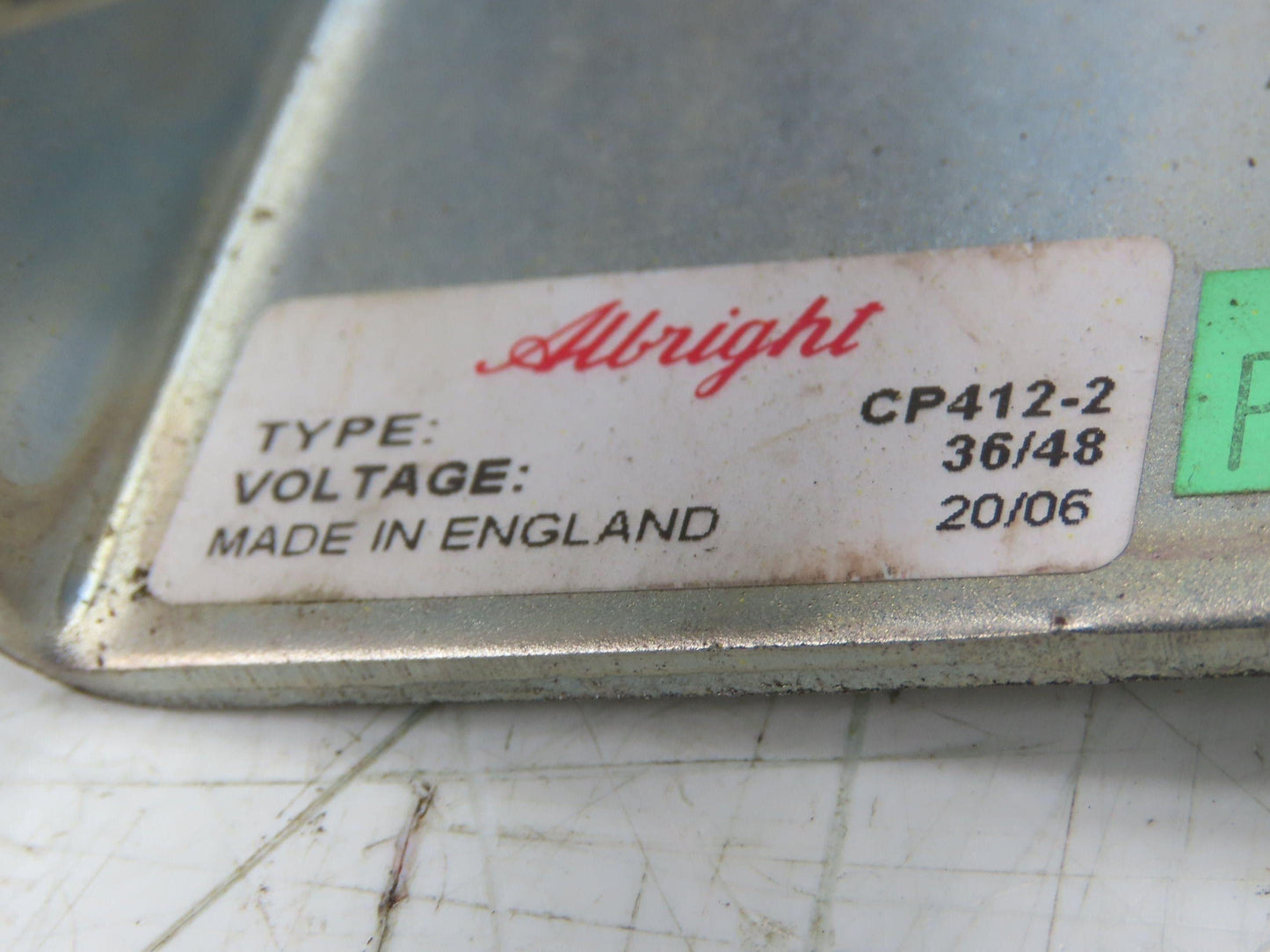 Albright CP412-2 CP430-1 Forklift Contactor Fuse Electronics Assembly